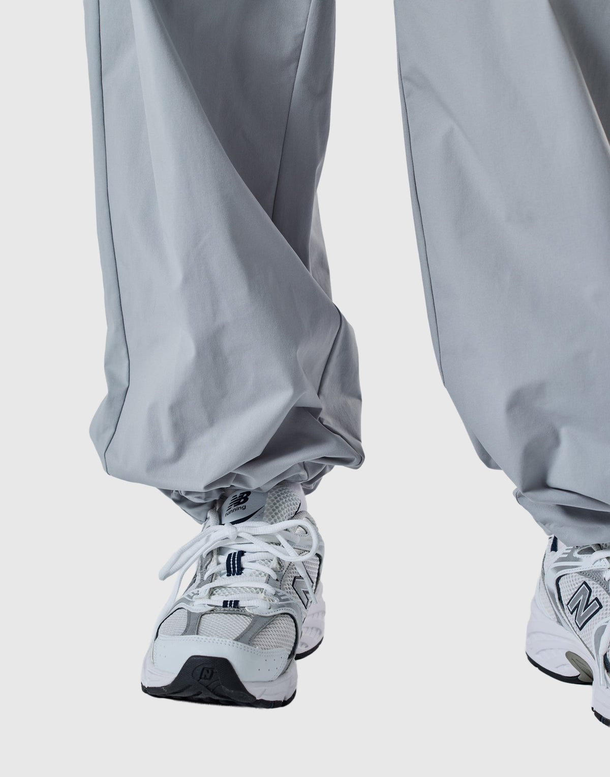 Side Truck Curve Pants - Grey