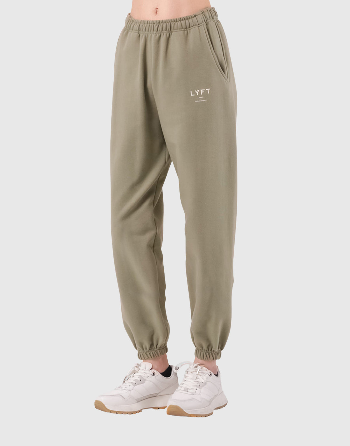 LÝFT Logo Sweat Pants - Olive