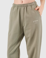 LÝFT Logo Sweat Pants - Olive