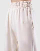 Wide Rib Sweat Pants - Ivory