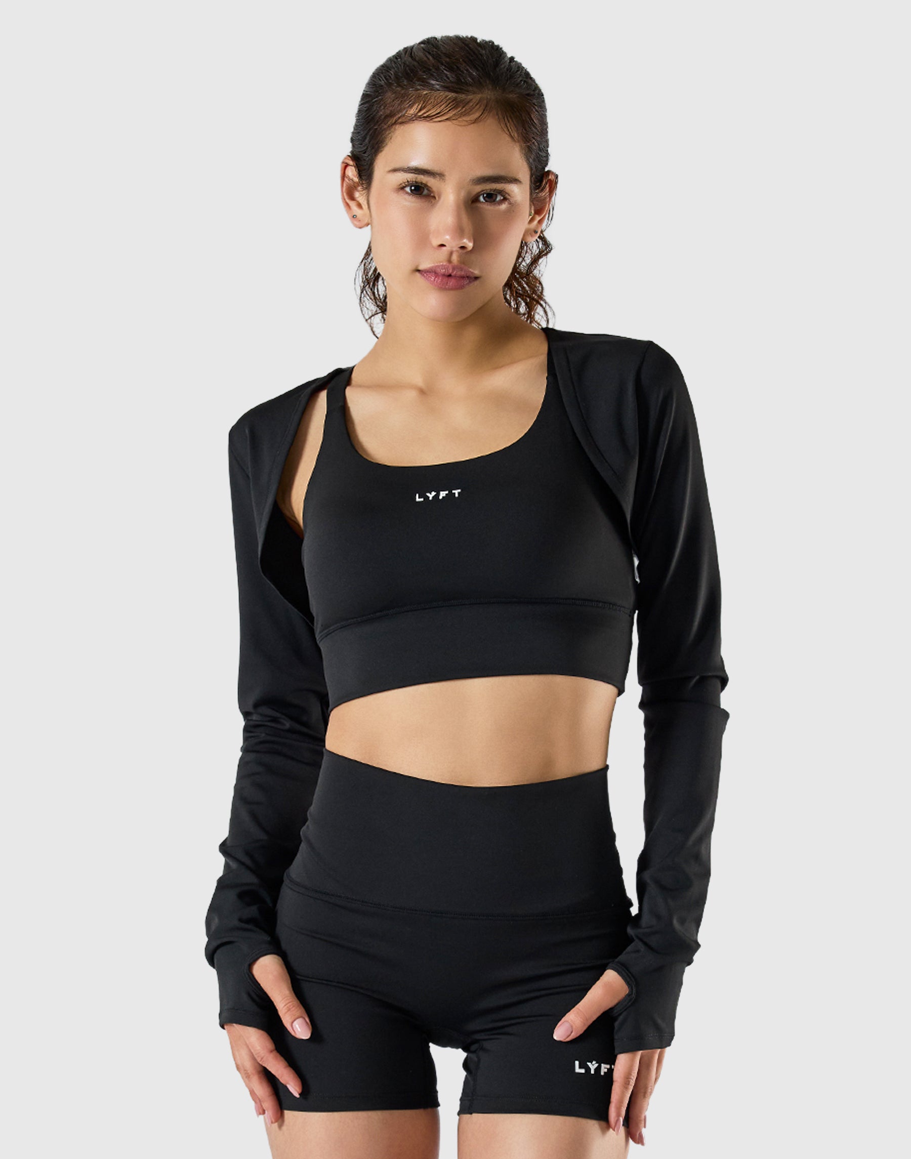 Soft Compression Shrug - Black – LÝFT