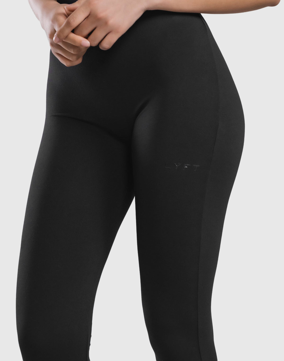 Comfort Back-Cross Long Jumpsuit - Black