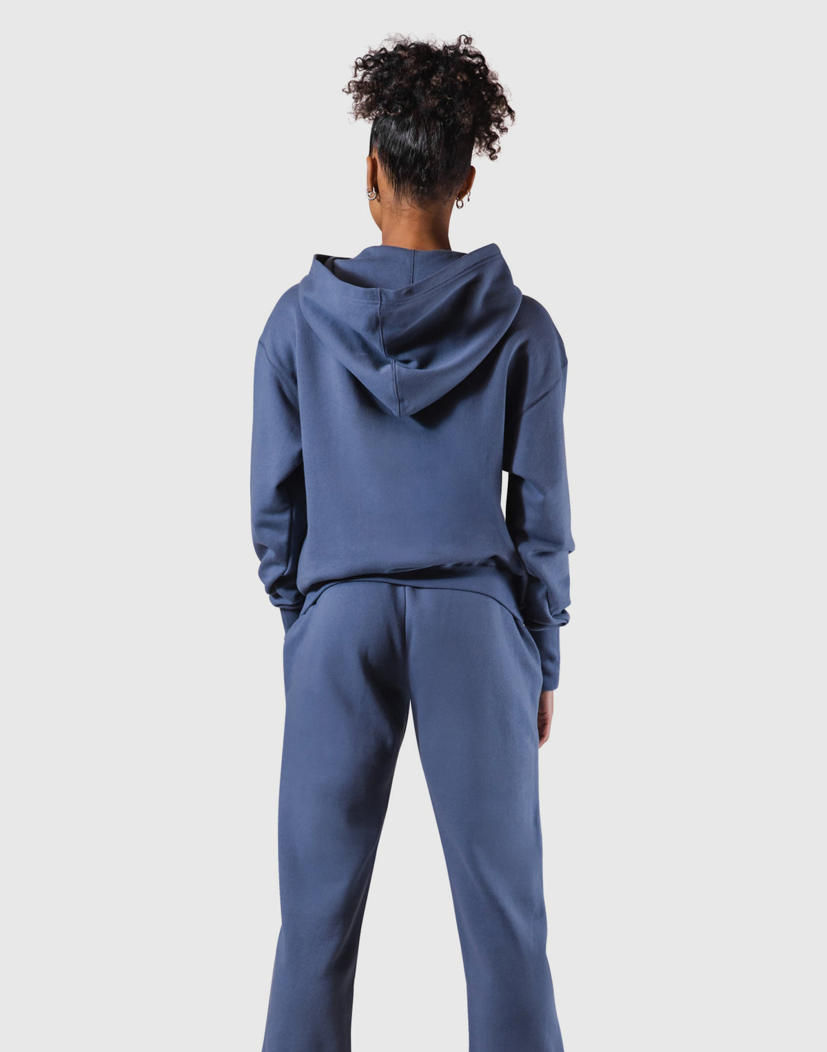 Relax Fit Sweat Hoodie - Navy