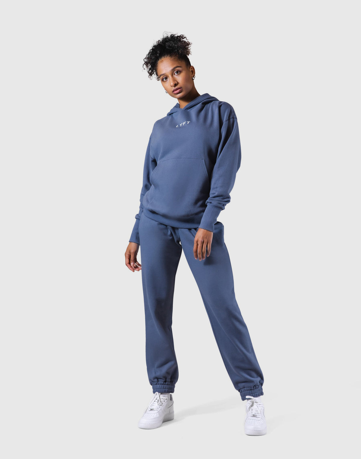 Relax Fit Sweat Hoodie - Navy