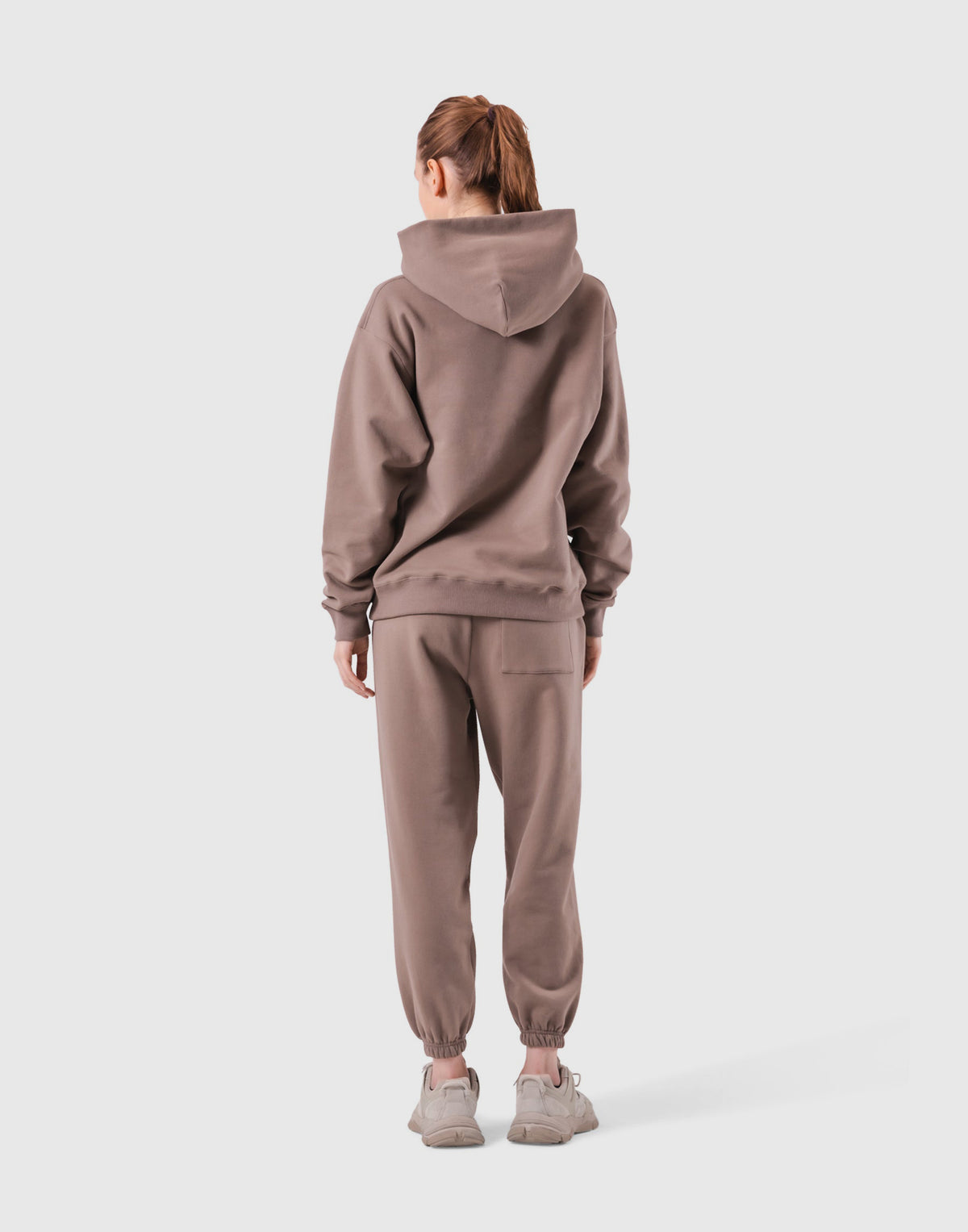 LÝFT Logo Sweat Hoodie - Beige