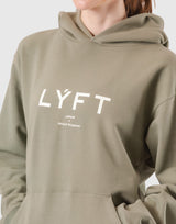 LÝFT Logo Sweat Hoodie - Olive