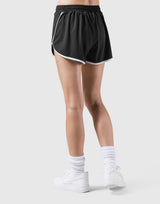 Flare Stretch Shorts - Black