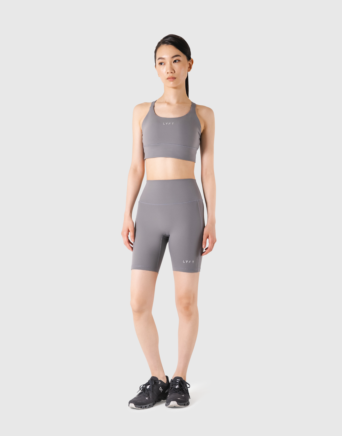LÝFT Standard Short Leggings V.2 - D.Grey