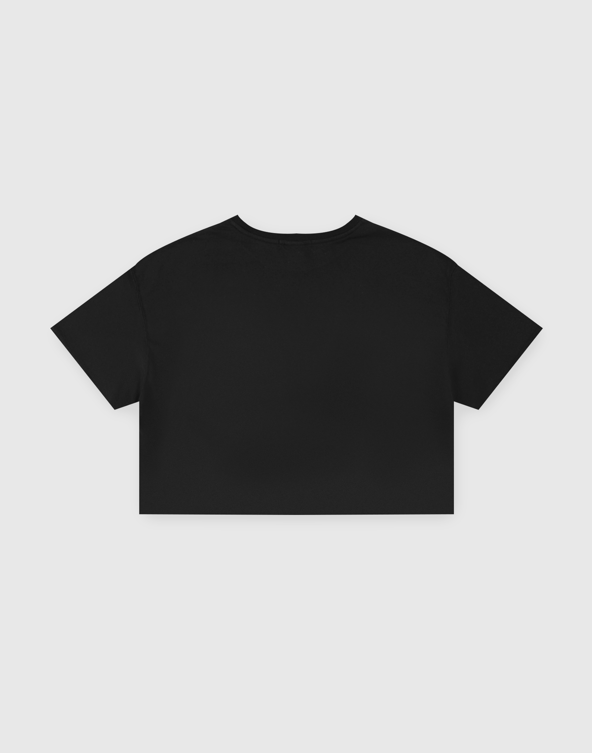 LÝFT × WIND AND SEA Limited Logo Wide Cropped T-Shirt - Black