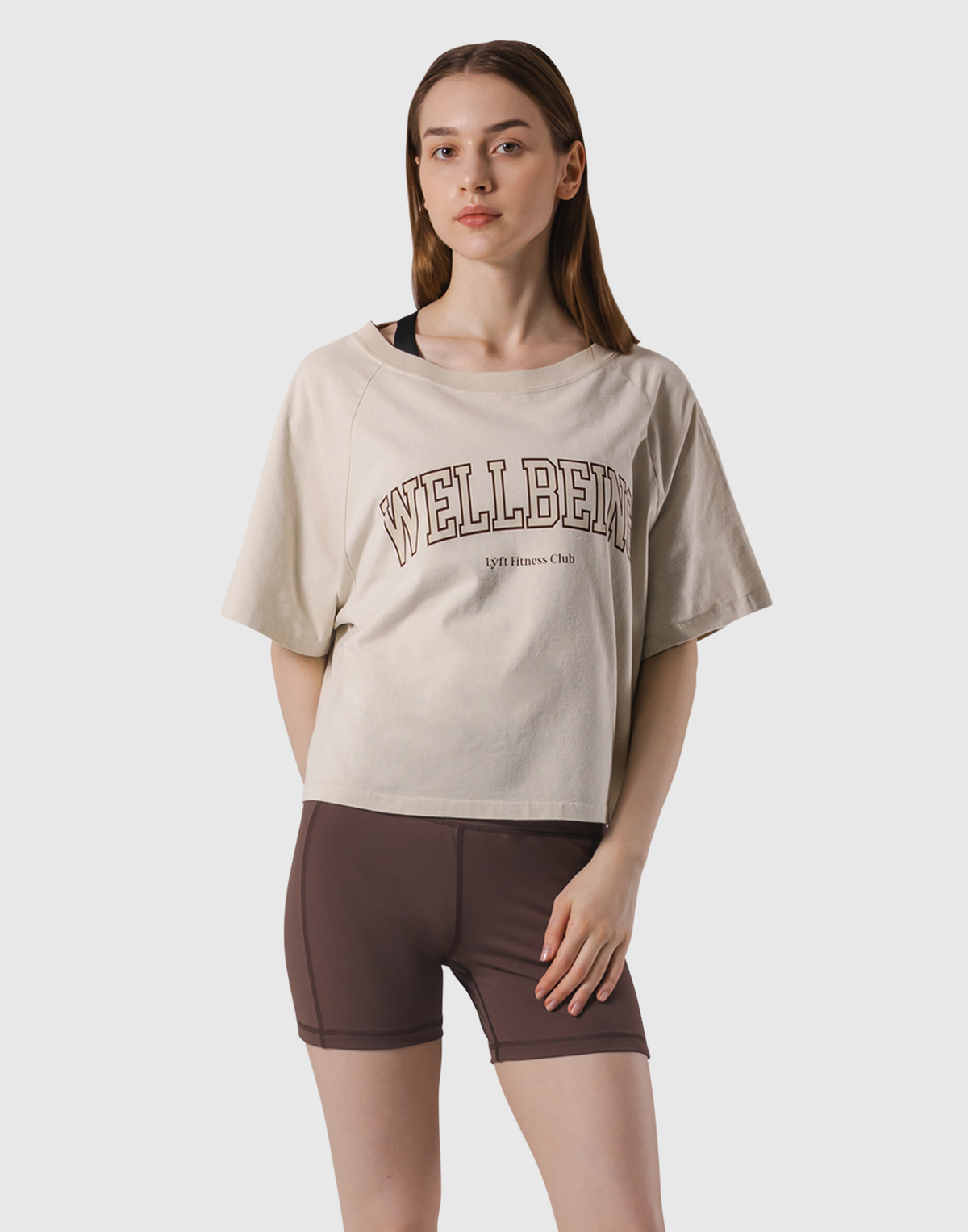 College Logo Big T-Shirt - White