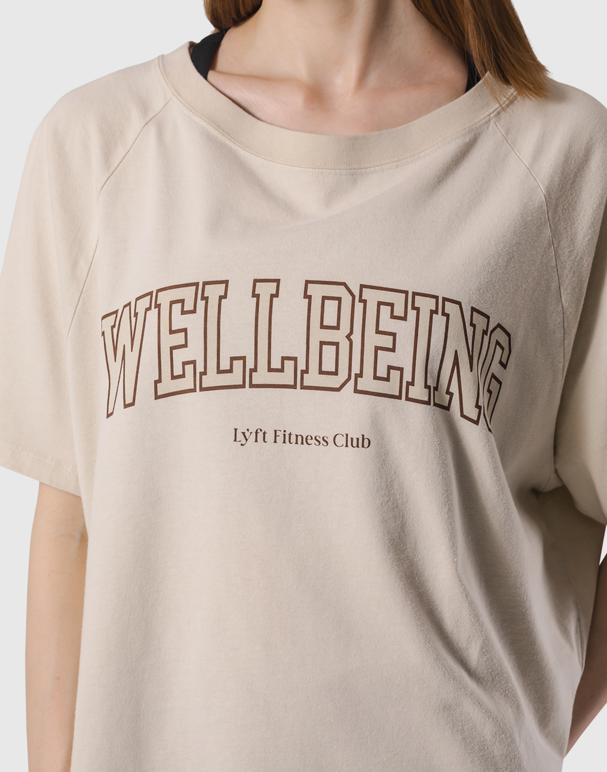 College Logo Big T-Shirt - White