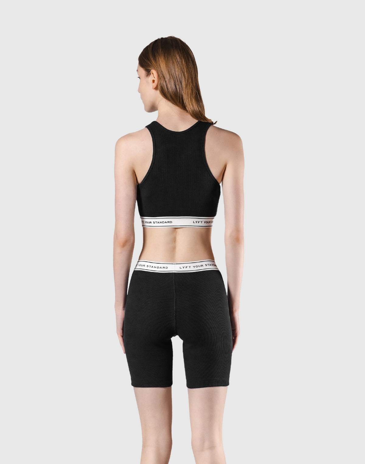 LÝS Rib Woven Tanktop - Black