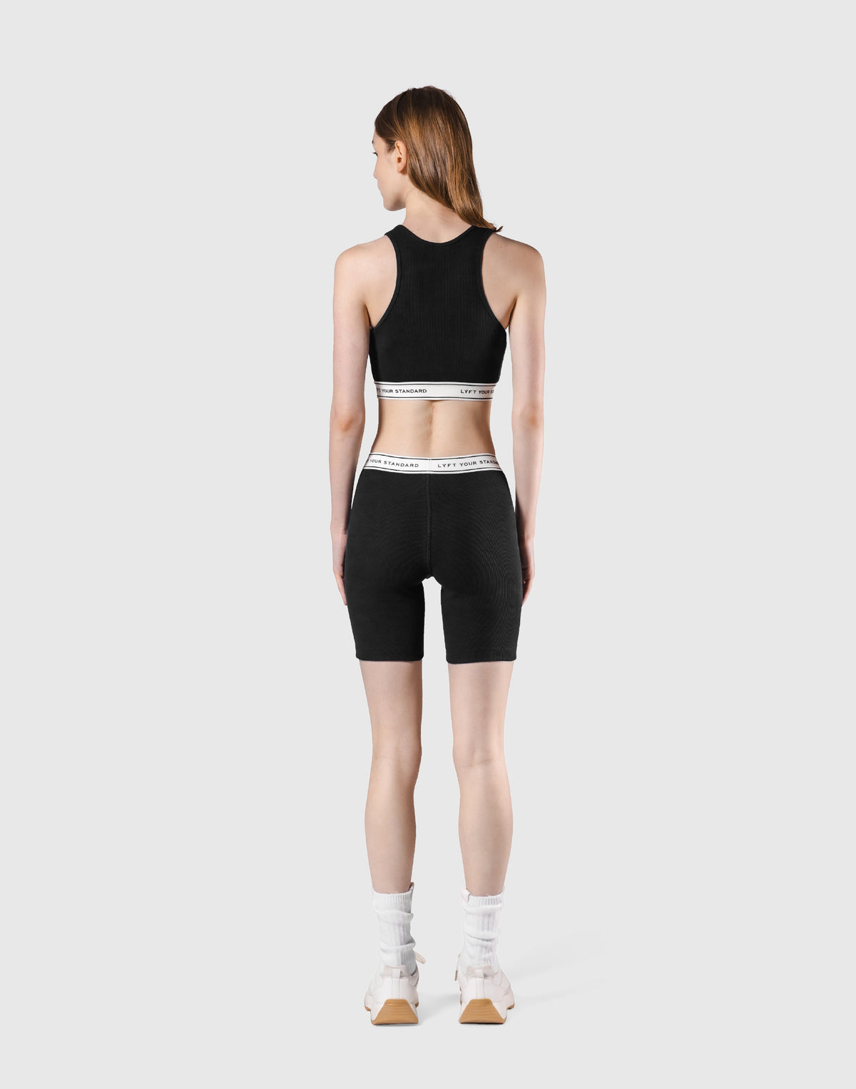 LÝS Rib Woven Tanktop - Black