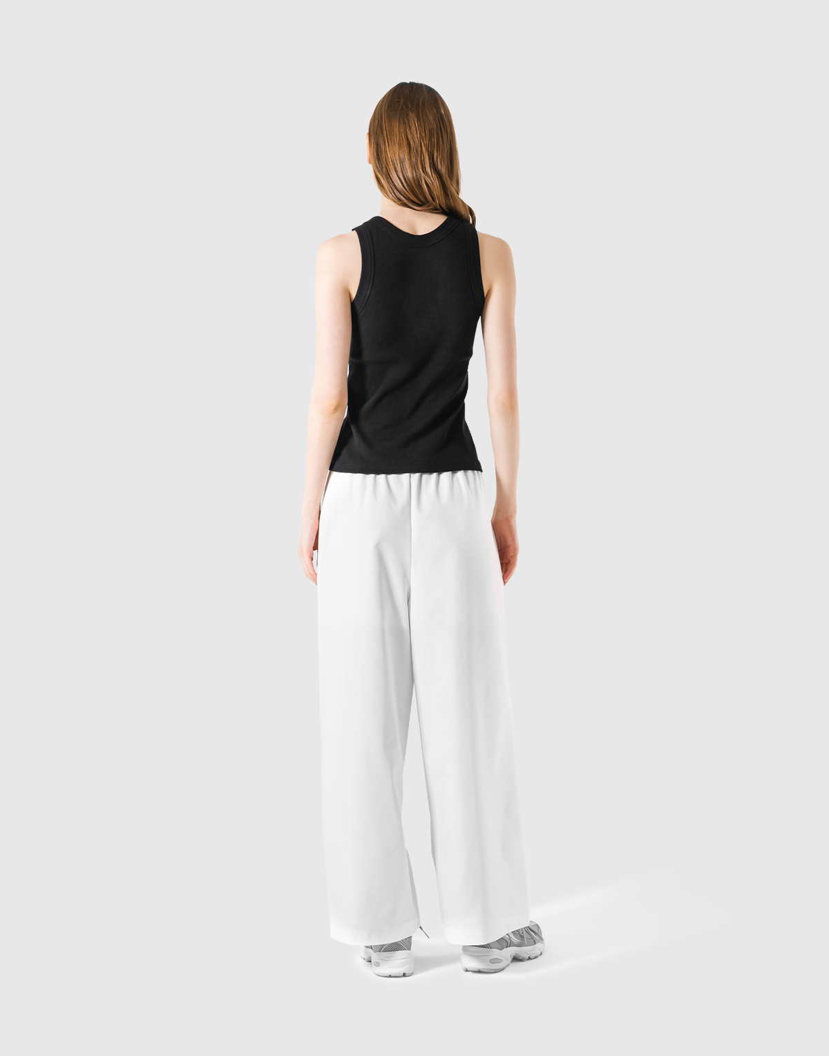 Cup In Rib Tanktop - Black