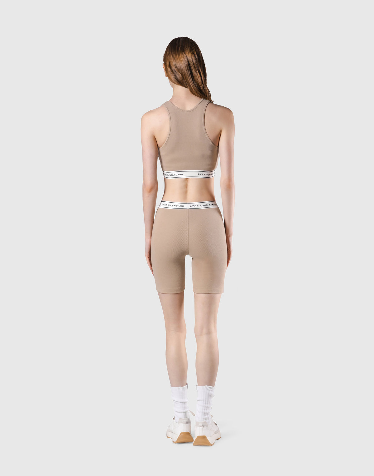 LÝS Rib Woven Tanktop - Beige