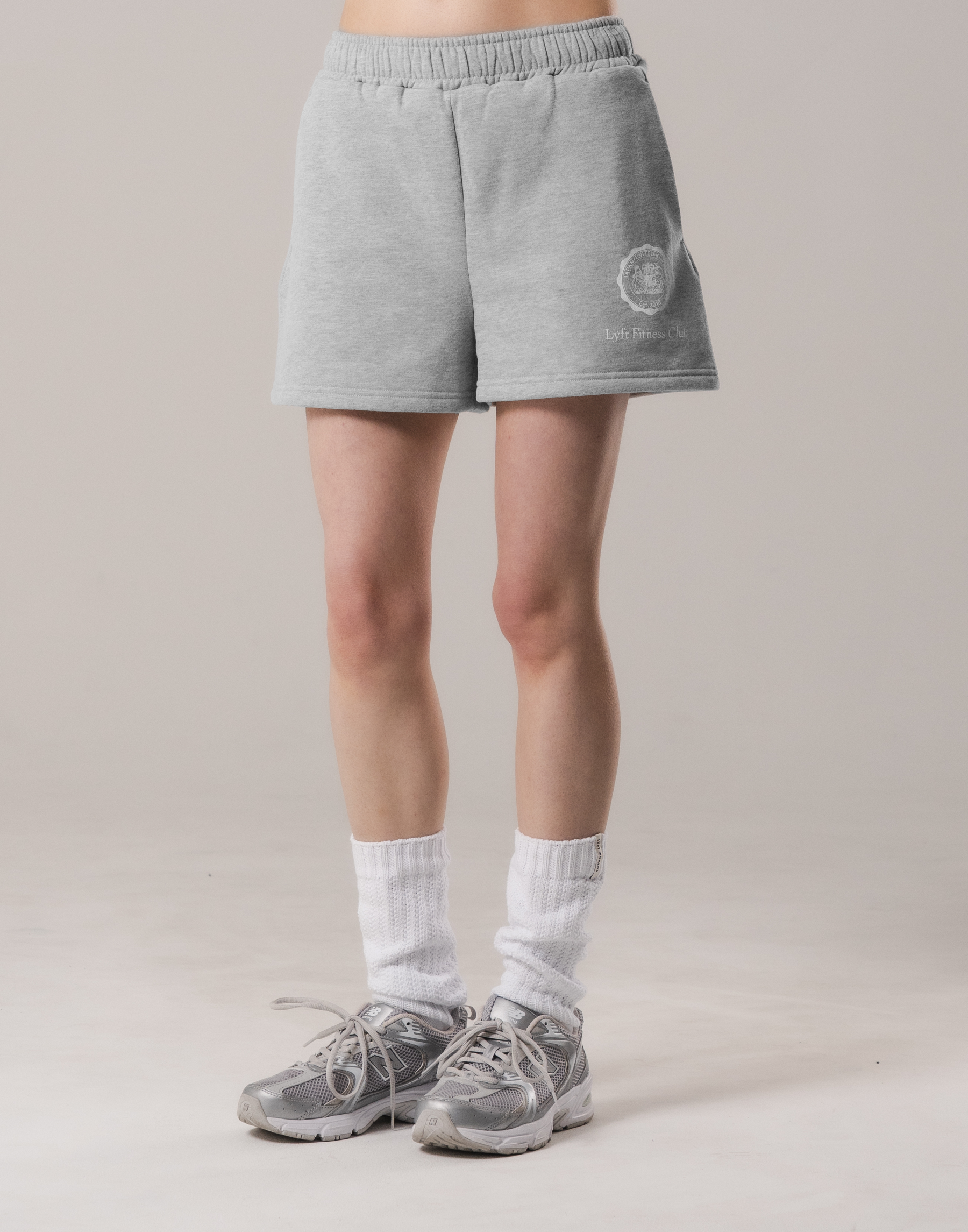 LÝFT Fitness Club Design Shorts - Grey
