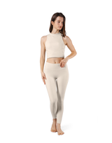 Cup In High Neck Tanktop - Ivory