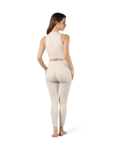 Cup In High Neck Tanktop - Ivory