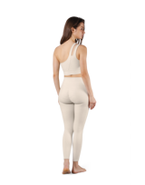 Cutout One Shoulder Bratop - Ivory