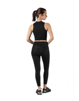 Cup In High Neck Tanktop - Black