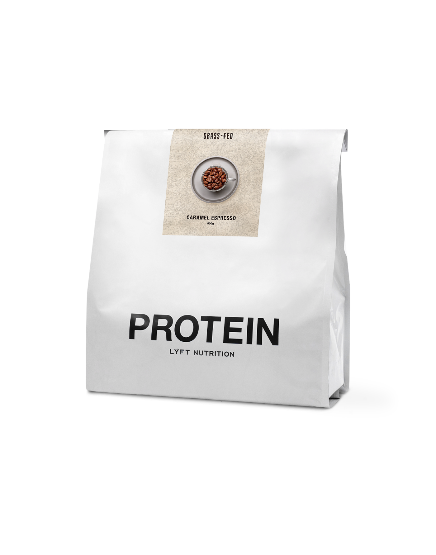 公式】LÝFTプロテイン｜Grass Fed WPC Caramel Espresso味