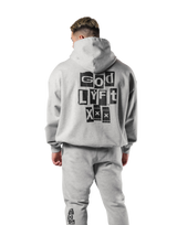 LÝFT × XXX Limited Flag Hoodie - Grey