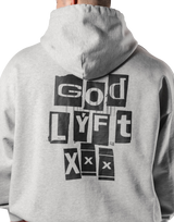 LÝFT × XXX Limited Flag Hoodie - Grey