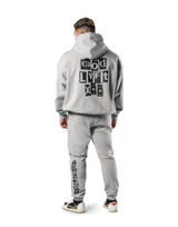 LÝFT × XXX Limited Flag Hoodie - Grey