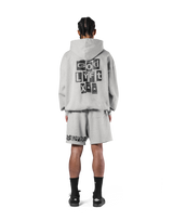 LÝFT × XXX Limited Flag Hoodie - Grey