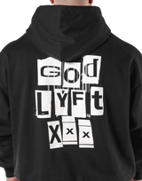 LÝFT × XXX Limited Flag Hoodie - Black