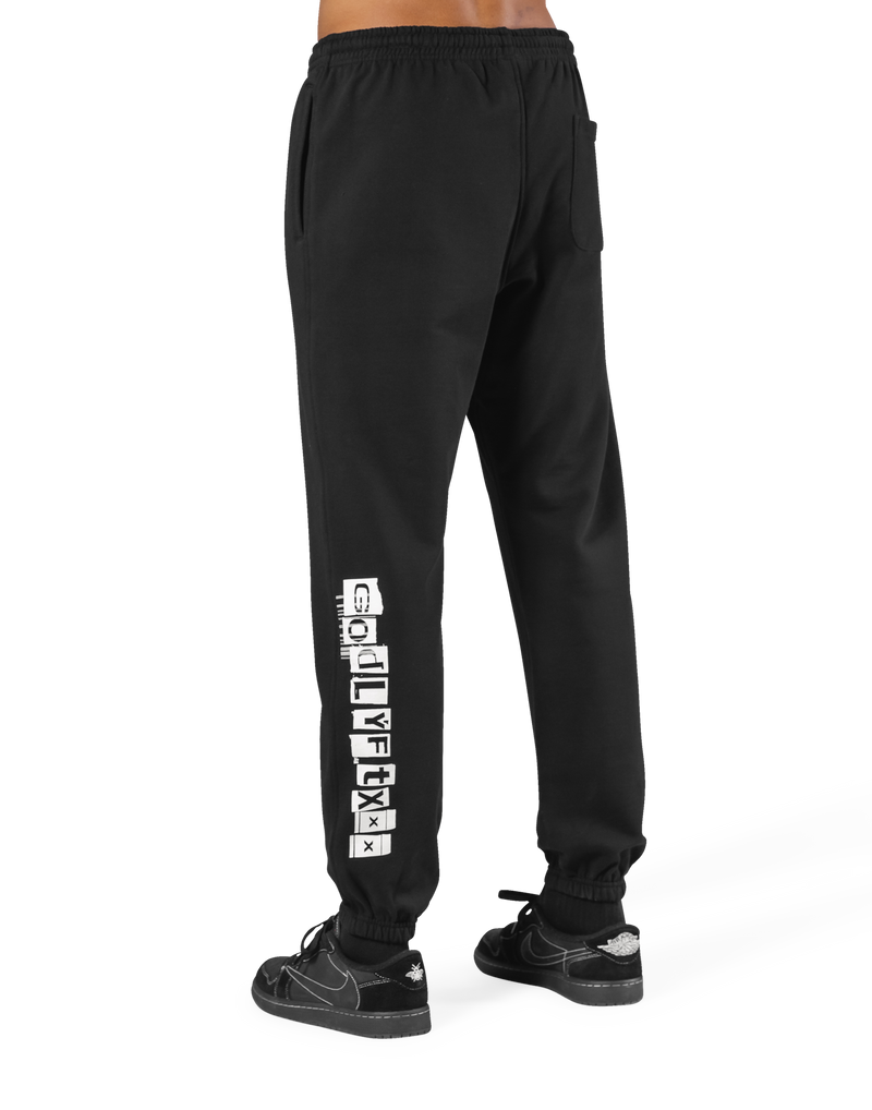 LÝFT × XXX Limited Sweat Pants - Black