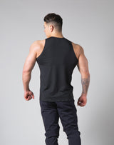2Way Stretch Seamless Tanktop - Black