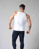 <transcy>2Way Stretch Seamless Tanktop --White</transcy>