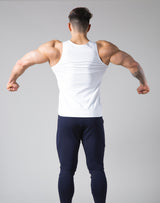 <transcy>2Way Stretch Seamless Tanktop --White</transcy>
