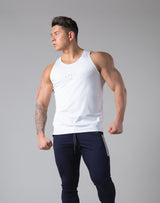 <transcy>2Way Stretch Seamless Tanktop --White</transcy>