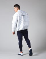 Light Weight Warm Nylon Jacket - White