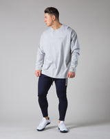 <transcy>LYFT Logo Long Sleeve T-Shirt "Wide Body" --Grey</transcy>