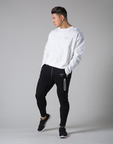 LYFT Logo Long Sleeve T-Shirt "Wide Body" - White