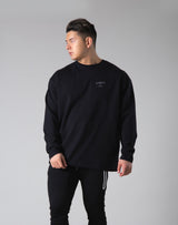 LYFT Logo Long Sleeve T-Shirt "Wide Body" - Black