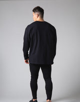 LYFT Logo Long Sleeve T-Shirt "Wide Body" - Black