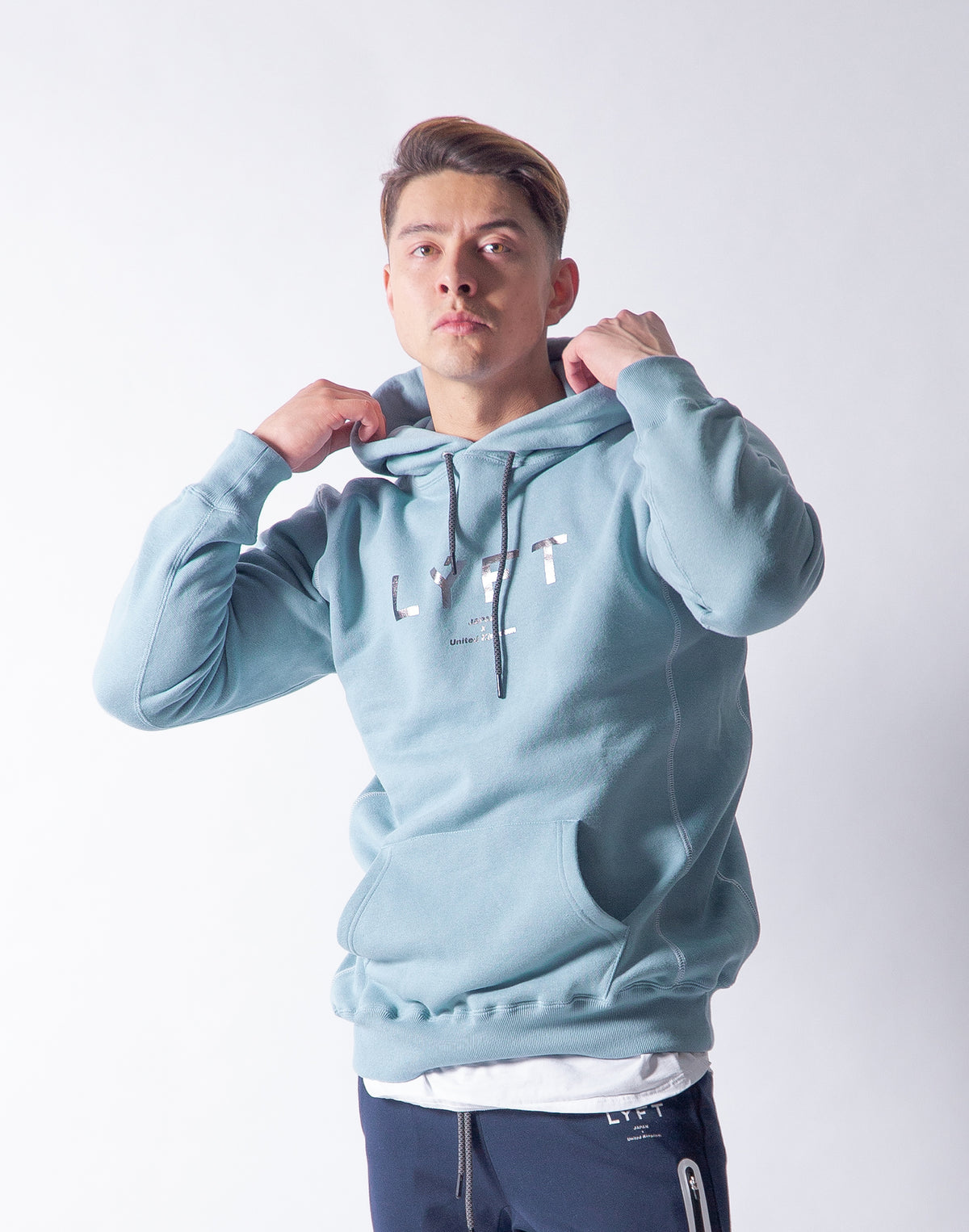 LÝFT Sweat Pullover - Smoky Blue