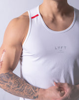LÝFT Standard Fit Tanktop - White