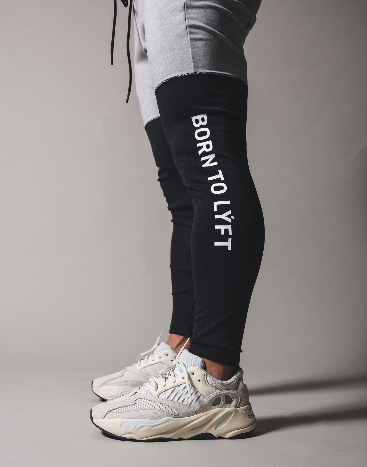 BORN TO LÝFT 2way combination Pants - Black