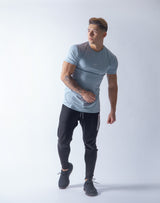 LÝFT Slim Fit T-Shirt - Smoky Blue