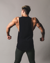 Metalic logo Tanktop - Black