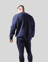 LÝFT Logo Crewneck Sweat - Navy