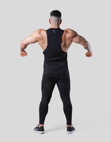 Digital Dumbbell Drop Tanktop - Black