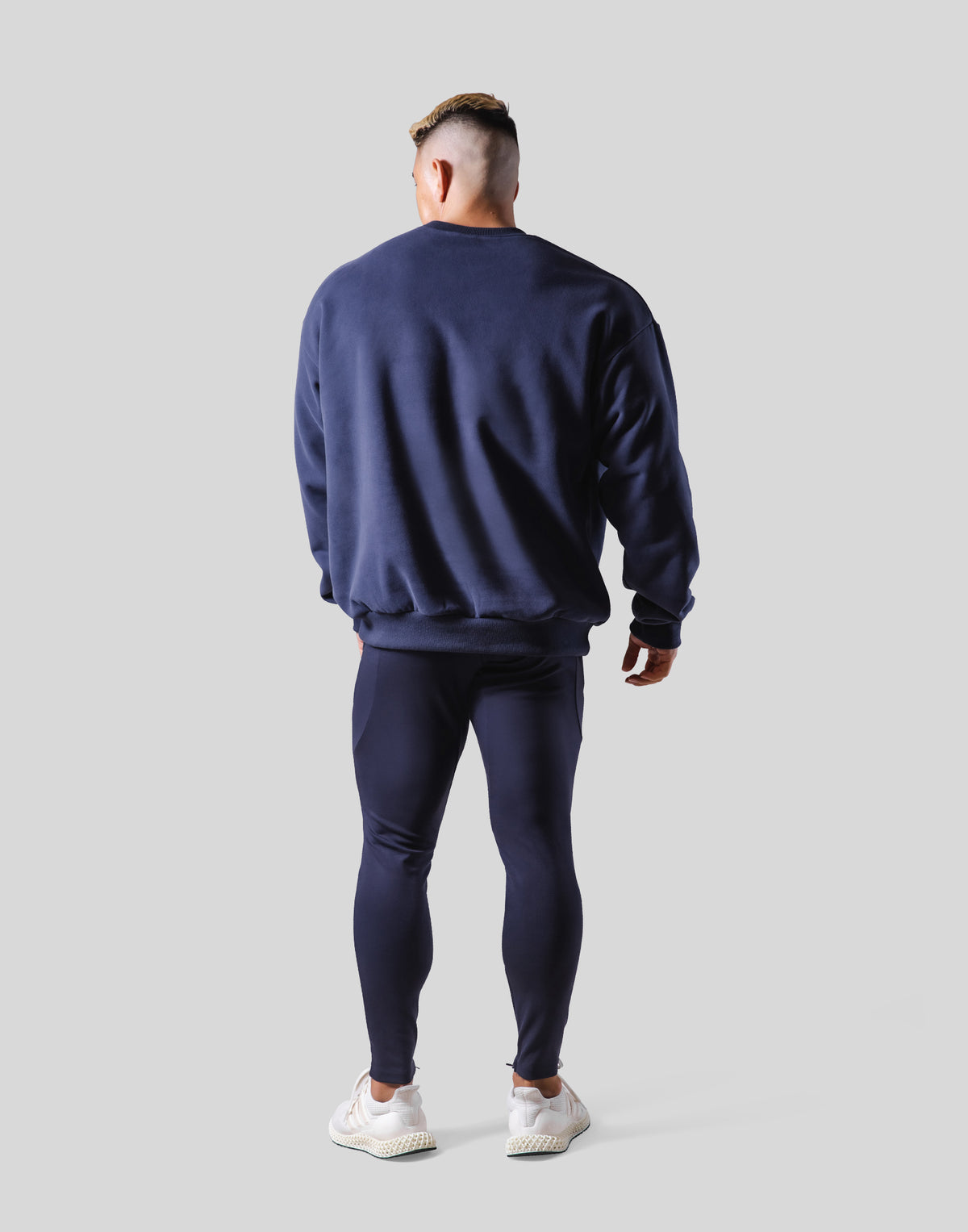 LÝFT Logo Crewneck Sweat - Navy