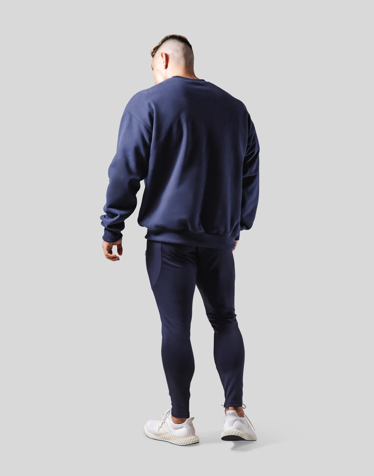 LÝFT Logo Crewneck Sweat - Navy