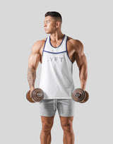 Round Separate Training Tanktop - White